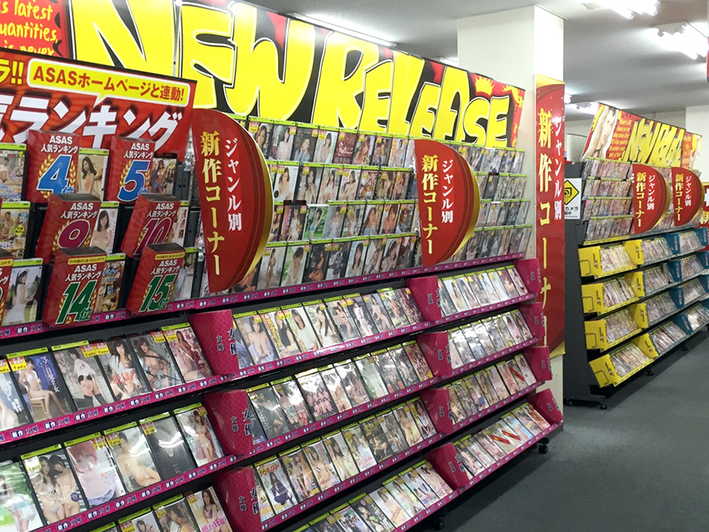 新作DVDコーナー