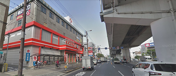 アズアズ瓜破店の駐車場のご案内