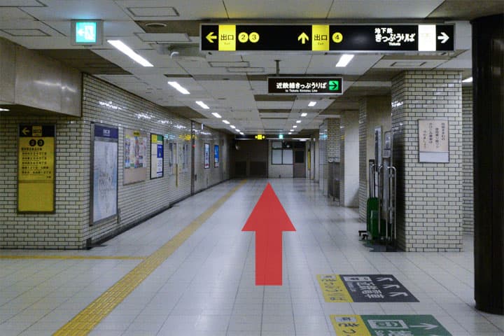 試写室長田店駅からのルート3